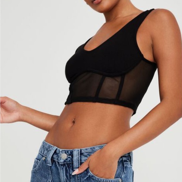 Garage Mesh Corset Tank XS - Picture 3 of 4